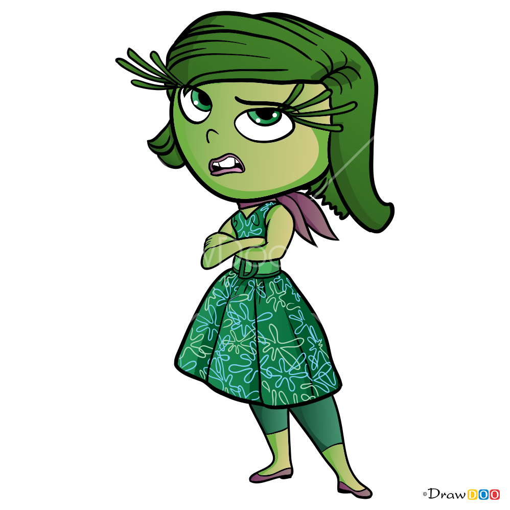 How to Draw Disgust, Inside Out